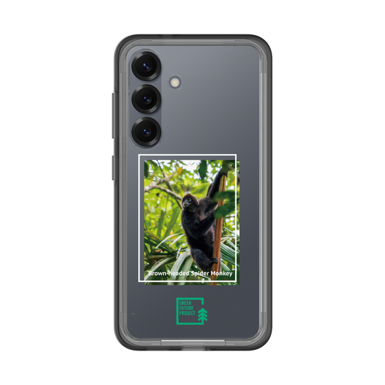 スリムプロテクションプレミアムケース［ Green Future Project - Brown-headed Spider Monkey ］