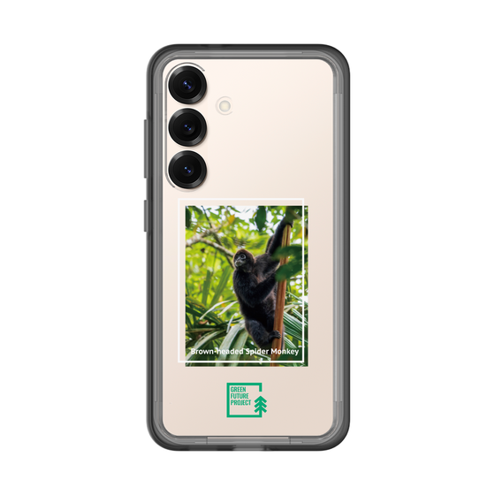スリムプロテクションプレミアムケース［ Green Future Project - Brown-headed Spider Monkey ］