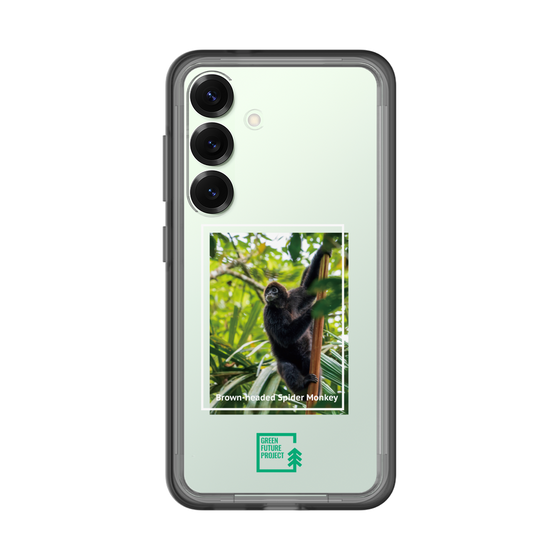 スリムプロテクションプレミアムケース［ Green Future Project - Brown-headed Spider Monkey ］