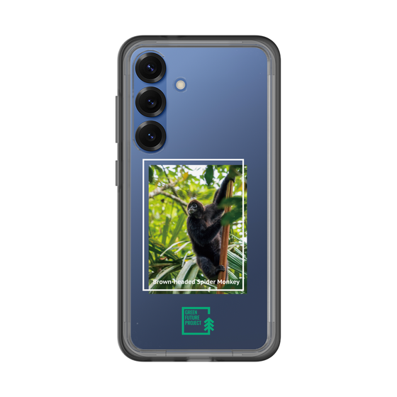 スリムプロテクションプレミアムケース［ Green Future Project - Brown-headed Spider Monkey ］