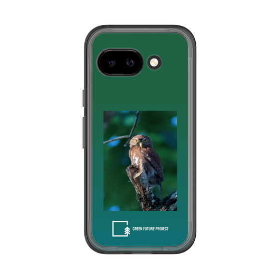 スリムプロテクションプレミアムケース［ Green Future Project - Ferruginous Pygmy Owl ］