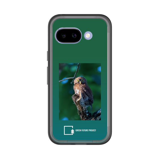 スリムプロテクションプレミアムケース［ Green Future Project - Ferruginous Pygmy Owl ］
