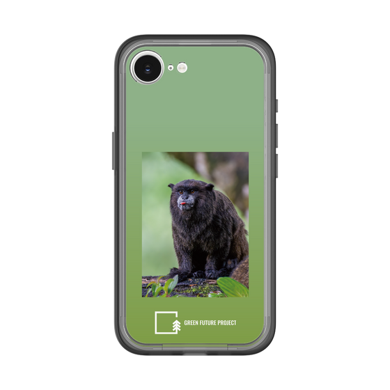 スリムプロテクションプレミアムケース［ Green Future Project - Black-mantled Tamarin ］