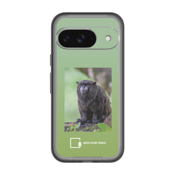 スリムプロテクションプレミアムケース［ Green Future Project - Black-mantled Tamarin ］