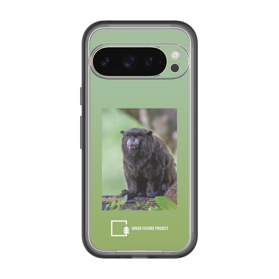 スリムプロテクションプレミアムケース［ Green Future Project - Black-mantled Tamarin ］