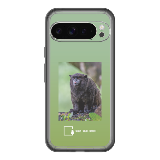 スリムプロテクションプレミアムケース［ Green Future Project - Black-mantled Tamarin ］