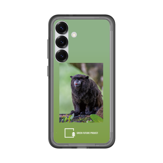 スリムプロテクションプレミアムケース［ Green Future Project - Black-mantled Tamarin ］