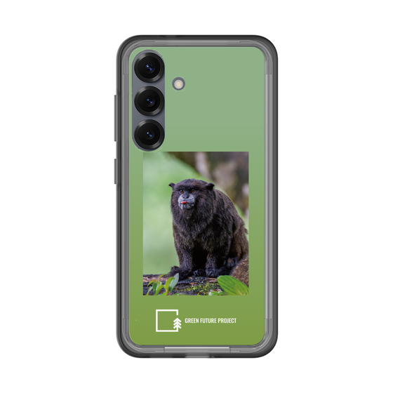 スリムプロテクションプレミアムケース［ Green Future Project - Black-mantled Tamarin ］