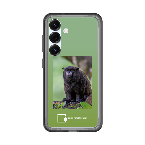 スリムプロテクションプレミアムケース［ Green Future Project - Black-mantled Tamarin ］
