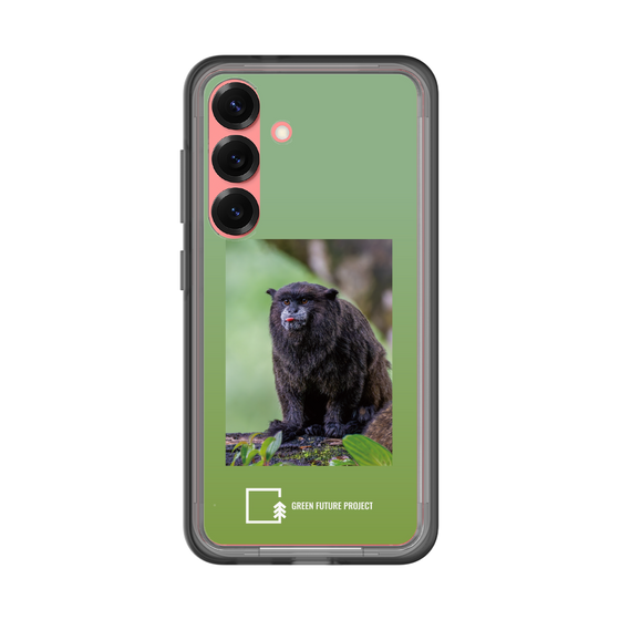 スリムプロテクションプレミアムケース［ Green Future Project - Black-mantled Tamarin ］