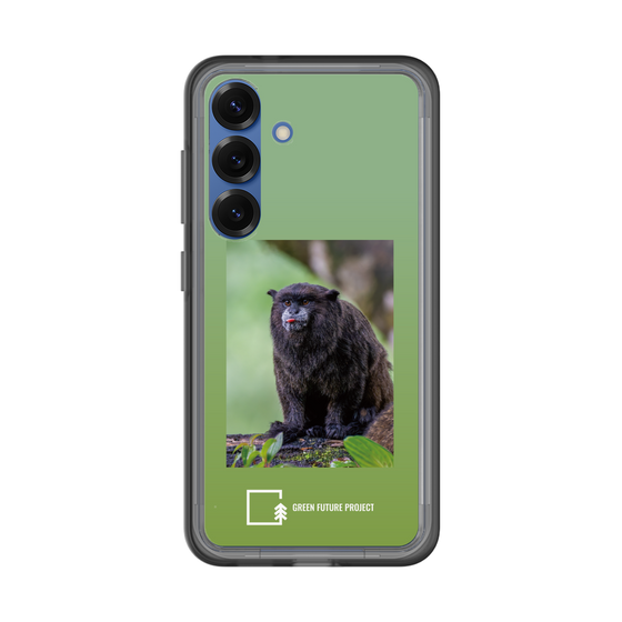 スリムプロテクションプレミアムケース［ Green Future Project - Black-mantled Tamarin ］