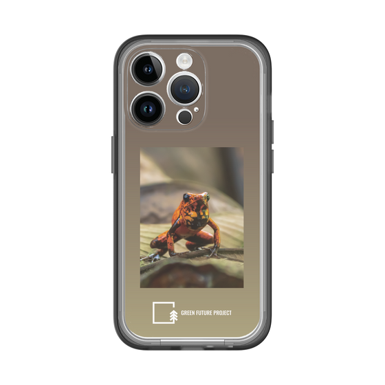 スリムプロテクションプレミアムケース［ Green Future Project - Poison-dart Frogs ］