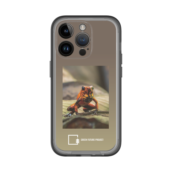 スリムプロテクションプレミアムケース［ Green Future Project - Poison-dart Frogs ］