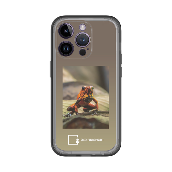 スリムプロテクションプレミアムケース［ Green Future Project - Poison-dart Frogs ］