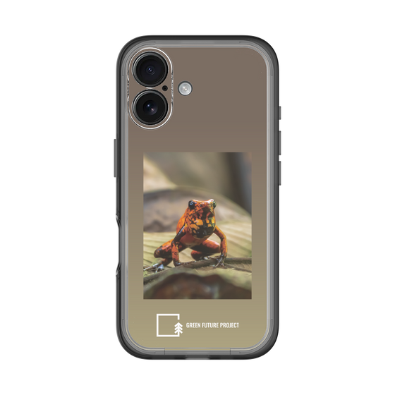 スリムプロテクションプレミアムケース［ Green Future Project - Poison-dart Frogs ］