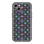 スリムプロテクションプレミアムケース［ LANVIN en Bleu - Flower pattern ］