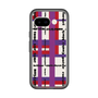 スリムプロテクションプレミアムケース［ LANVIN en Bleu - Plaid ］