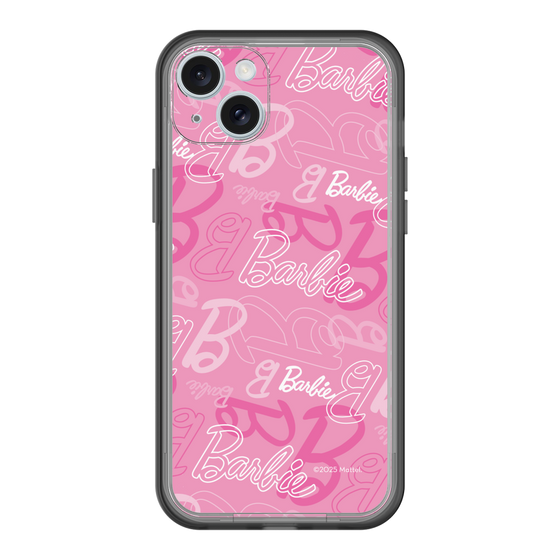 スリムプロテクションプレミアムケース［ Barbie - ロゴパターン1 ］