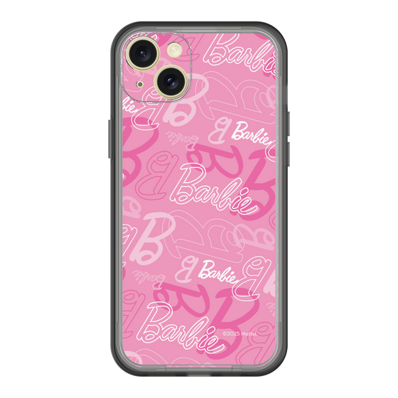 スリムプロテクションプレミアムケース［ Barbie - ロゴパターン1 ］
