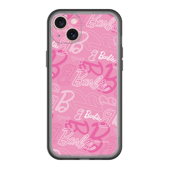 スリムプロテクションプレミアムケース［ Barbie - ロゴパターン1 ］