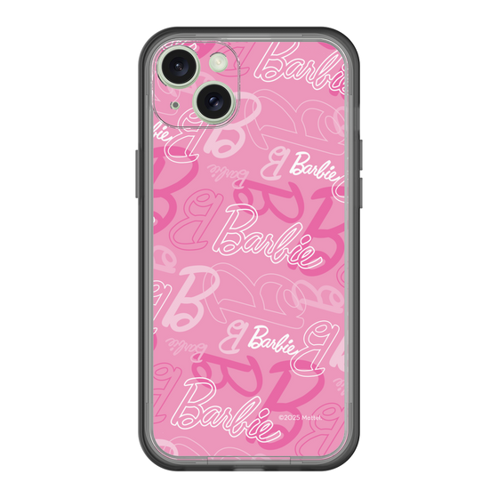 スリムプロテクションプレミアムケース［ Barbie - ロゴパターン1 ］
