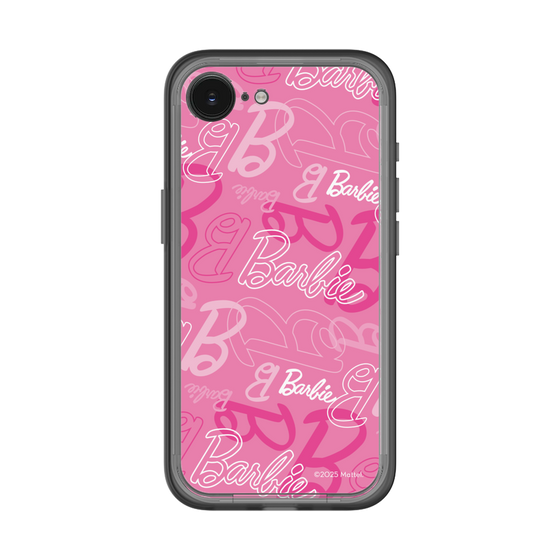 スリムプロテクションプレミアムケース［ Barbie - ロゴパターン1 ］