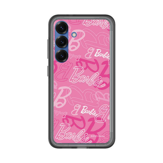 スリムプロテクションプレミアムケース［ Barbie - ロゴパターン1 ］