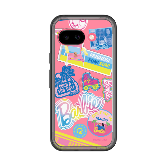 スリムプロテクションプレミアムケース［ Barbie - ステッカー ］