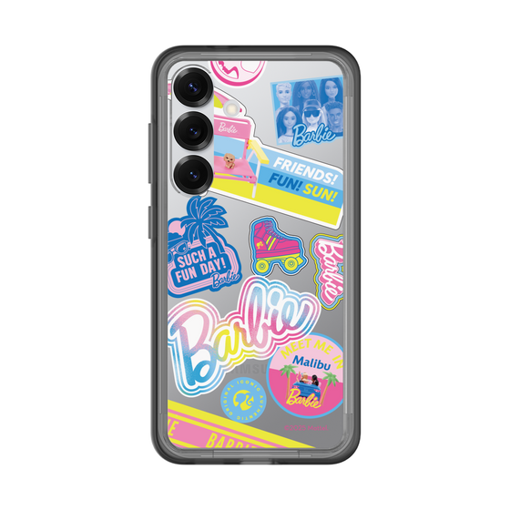 スリムプロテクションプレミアムケース［ Barbie - ステッカー ］