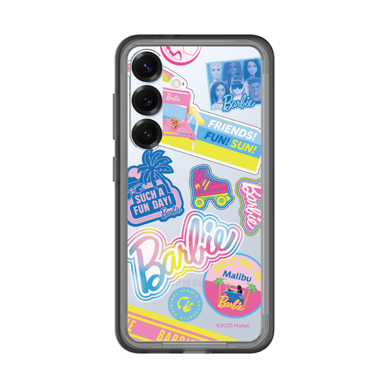スリムプロテクションプレミアムケース［ Barbie - ステッカー ］