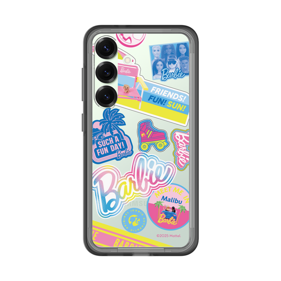 スリムプロテクションプレミアムケース［ Barbie - ステッカー ］