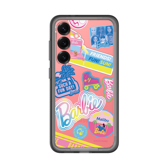 スリムプロテクションプレミアムケース［ Barbie - ステッカー ］