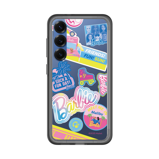 スリムプロテクションプレミアムケース［ Barbie - ステッカー ］