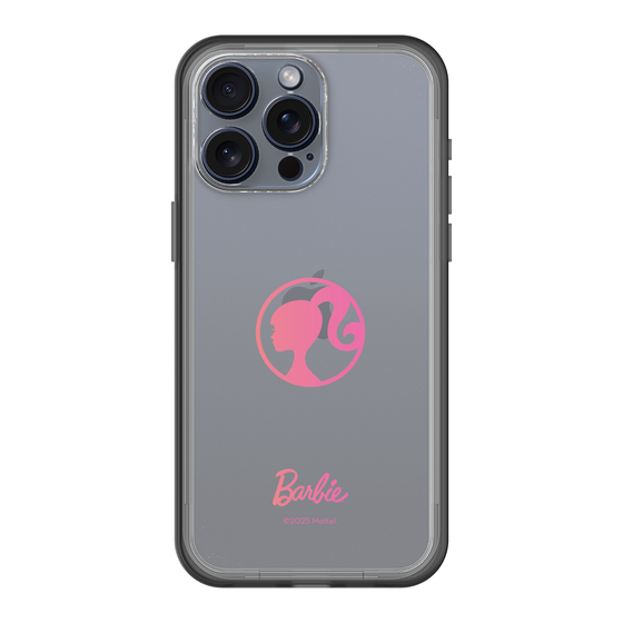 スリムプロテクションプレミアムケース［ Barbie - ロゴ ］