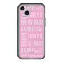 スリムプロテクションプレミアムケース［ Barbie - ロゴパターン3 ］