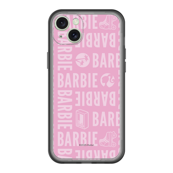スリムプロテクションプレミアムケース［ Barbie - ロゴパターン3 ］