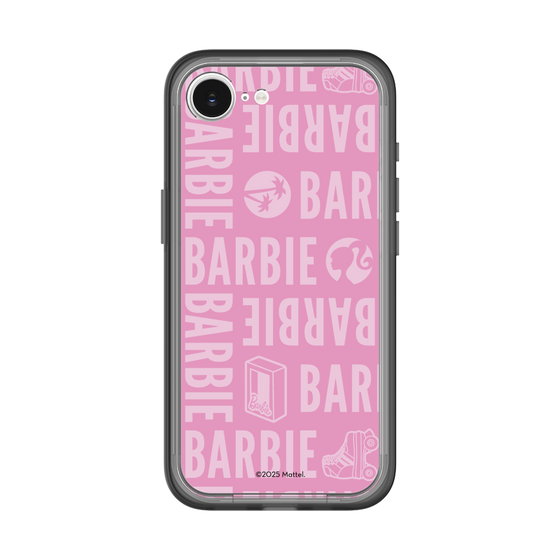 スリムプロテクションプレミアムケース［ Barbie - ロゴパターン3 ］
