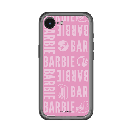 スリムプロテクションプレミアムケース［ Barbie - ロゴパターン3 ］