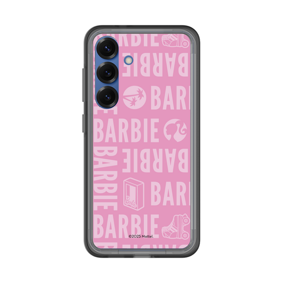 スリムプロテクションプレミアムケース［ Barbie - ロゴパターン3 ］