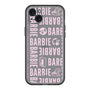 スリムプロテクションプレミアムケース［ Barbie - ロゴパターン3 - クリア ］