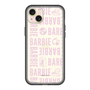 スリムプロテクションプレミアムケース［ Barbie - ロゴパターン3 - クリア ］