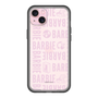 スリムプロテクションプレミアムケース［ Barbie - ロゴパターン3 - クリア ］