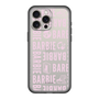 スリムプロテクションプレミアムケース［ Barbie - ロゴパターン3 - クリア ］