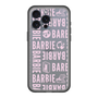 スリムプロテクションプレミアムケース［ Barbie - ロゴパターン3 - クリア ］