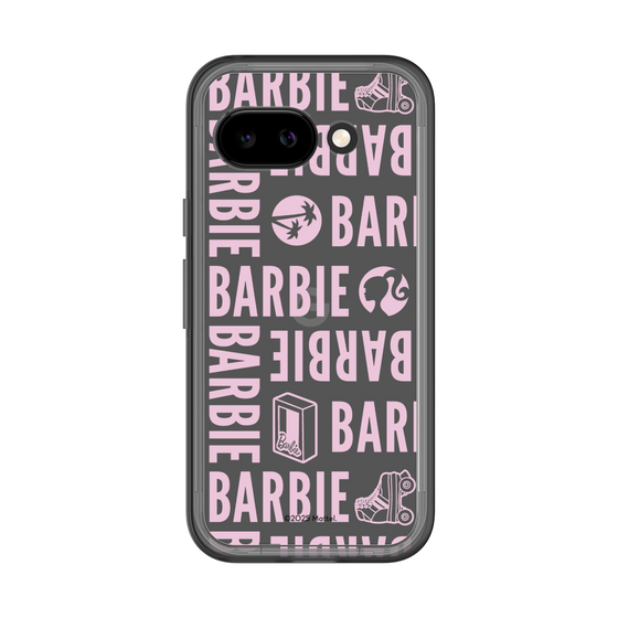 スリムプロテクションプレミアムケース［ Barbie - ロゴパターン3 - クリア ］