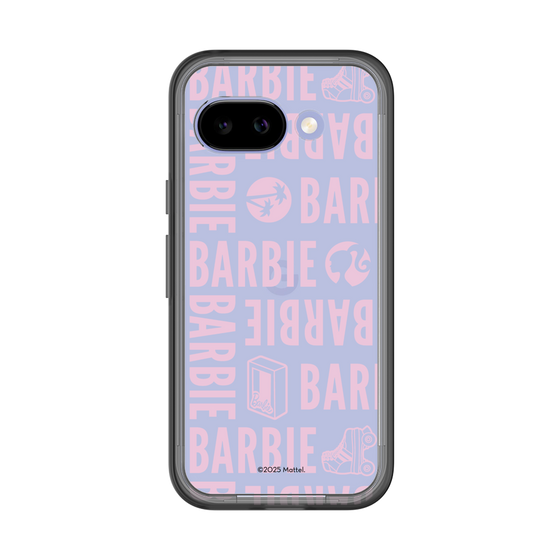 スリムプロテクションプレミアムケース［ Barbie - ロゴパターン3 - クリア ］