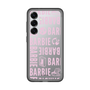 スリムプロテクションプレミアムケース［ Barbie - ロゴパターン3 - クリア ］