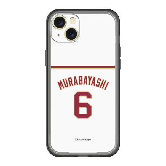 スリムプロテクションプレミアムケース［ 楽天イーグルス - #6 Murabayashi - ホーム ］