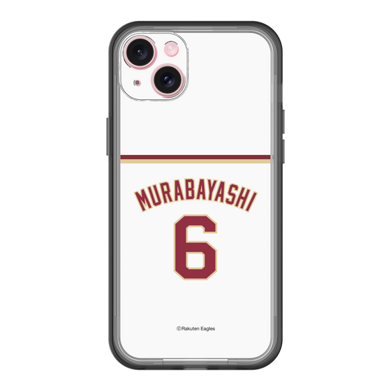 スリムプロテクションプレミアムケース［ 楽天イーグルス - #6 Murabayashi - ホーム ］