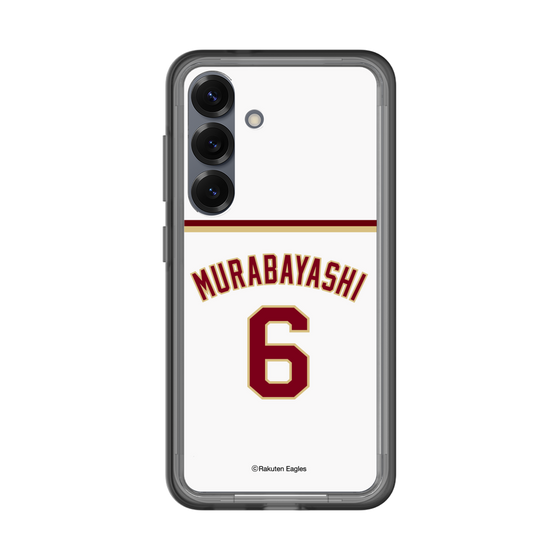 スリムプロテクションプレミアムケース［ 楽天イーグルス - #6 Murabayashi - ホーム ］